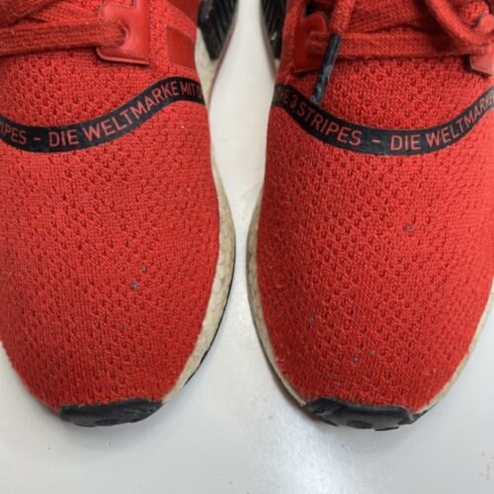 Adidas NMD_R1 'Speckle Pack - Scarlet' Men’s Sz US 6 Red Black Sneakers EF3648 - Picture 4 of 12